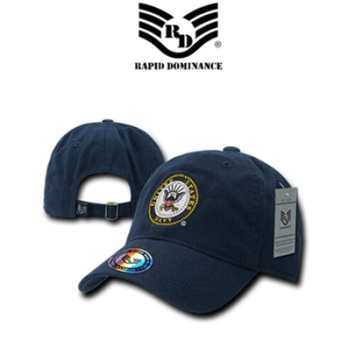 Rapid Dominance  R104 Lieutenant Military Caps Navy Nvy