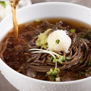 마녀바스켓  전통 메밀소바 10인 세트 메밀생면 10개+가쓰오소스 10개 개별포장