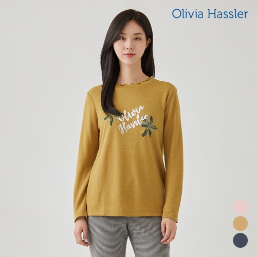 올리비아하슬러 올리비아하스러 DP01 목선 티셔츠 OH0WTS201 S6542754