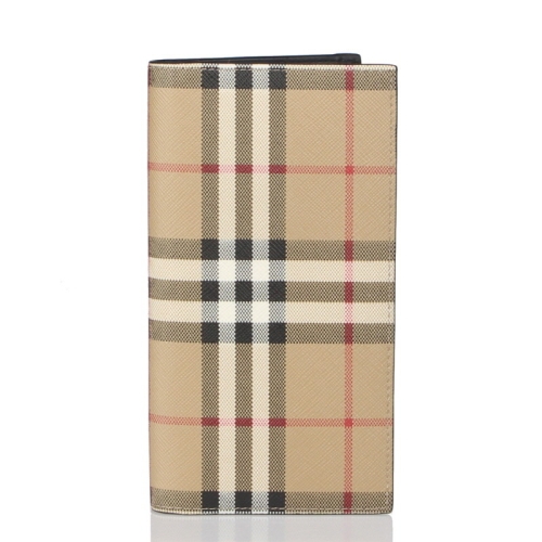 버버리 단일상품 Free 단일사이즈 Vintage Check and Leather Continental Wallet 8057946..