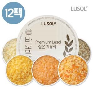 루솔 프리미엄 실온이유식 바로밀 골고루 120g
