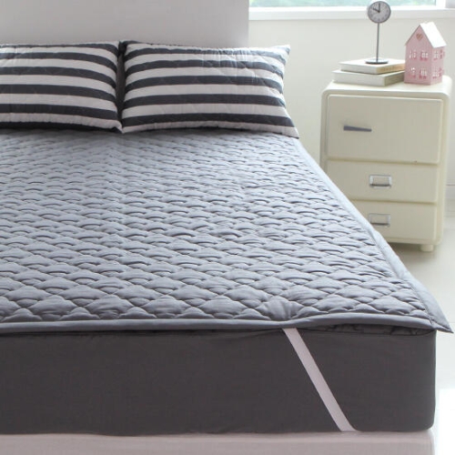 바숨 순면누빔 고정밴딩 침대패드