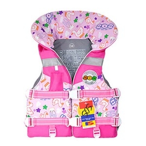 SOS  구명조끼 고급형 오리 S 핑크 키즈구명조끼