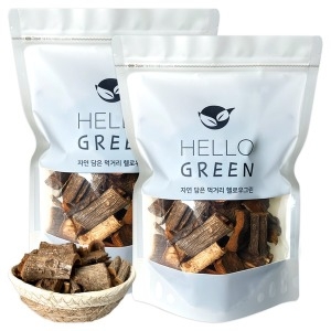헬로우그린 국내산 유근피 300gX2 팩 총600g 왕느릅나무 뿌리껍질