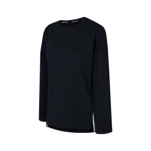 NC 서면점  제인코트  줌바 스피닝 헬스 점핑 운동복 데일리핏 박시핏 롱스리브 맨투맨 티셔츠 UNA3407 핑크