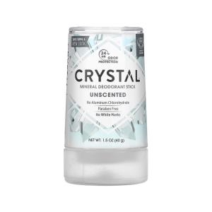 크리스탈 Body Deodorant, 미네랄 데오도란트 스틱, 무향, 1.5 oz 40 g
