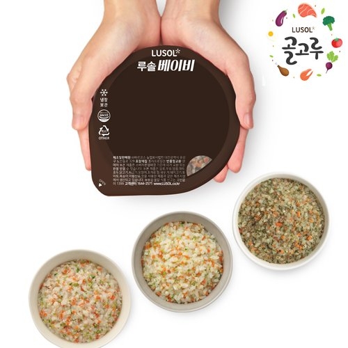 루솔 프리미엄 3단계 진밥 180g