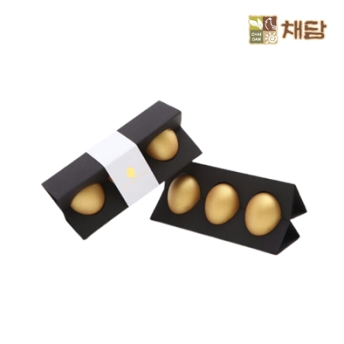 채담  황금 먹은 구운달걀 황금란 3구