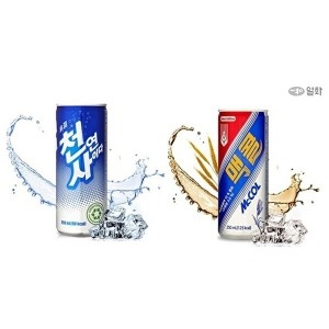 일화 맥콜 250ml 30개 + 천연사이다 250ml 30개