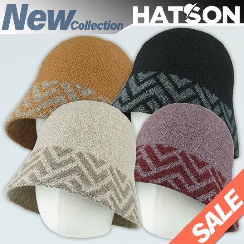 햇츠온 H2-4406 브랜드 여성 겨울 가을 봄 보닛 보넷 벙거지 버킷햇 챙 햇 울 모자 AA