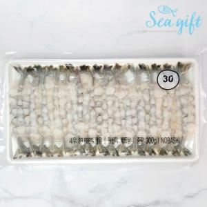 청정한씨푸드  노바시새우 30미 300g