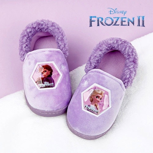 겨울왕국 여아 어린이집 겨울 털 실내화