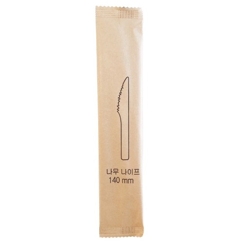 생활을그리다  개별포장 우드나이프 14cm