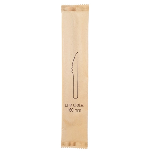 생활을그리다  개별포장 우드나이프 16cm