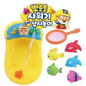 뽀로로 샤워기 낚시놀이