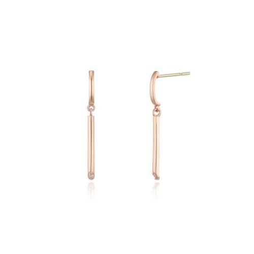 이랜드  로이드 스틱 드롭 14k 귀걸이 LPSM1002G