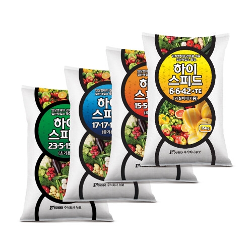 누보  주 하이스피드 15kg 입상 수용성 NPK복합비료