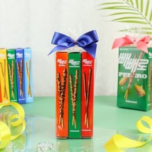 롯데제과 빼빼로데이 수제포장 3갑 선물세트