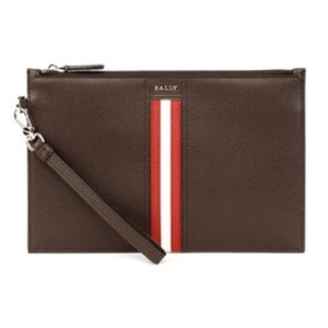 발리 삼선 메탈 로고 스트랩 클러치백_TENERY F021