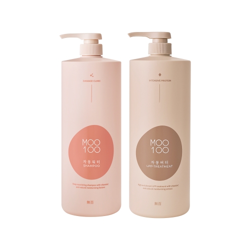 무백 자몽워터 샴푸 1500ml + LPP 자몽버터 트리트먼트 1500ml 2종세트