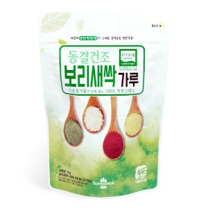 산마을 동결건조 유기농 보리새싹 가루 분말 새싹보리 15g