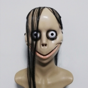 갓샵  모모 귀신 할로윈 가면 코스프레 파티 공포 마스크 코스튬 무서운 얼굴 분장 할로윈데이
