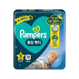 팸퍼스 2022 통잠팬티 팬티형 5단계-공용