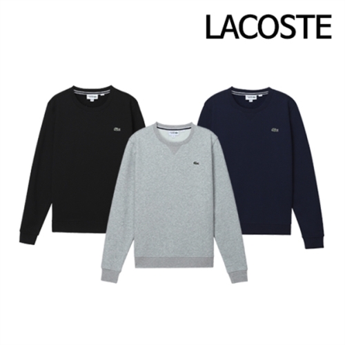 라코스테 남성 플리스 기모 맨투맨_SH7613