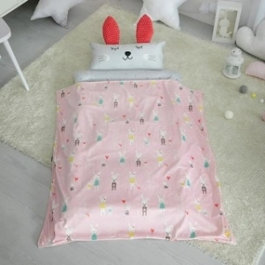 티피 사계절 모달 토퍼형 낮잠이불세트 웬디