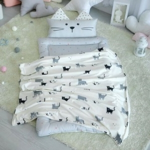 티피 사계절 모달 토퍼형 낮잠이불세트 토니