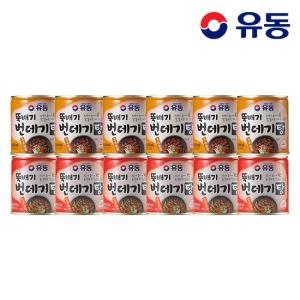 유동  뚝배기 번데기탕 구수한 맛 280g 6개 +얼큰한 맛 280g 6개
