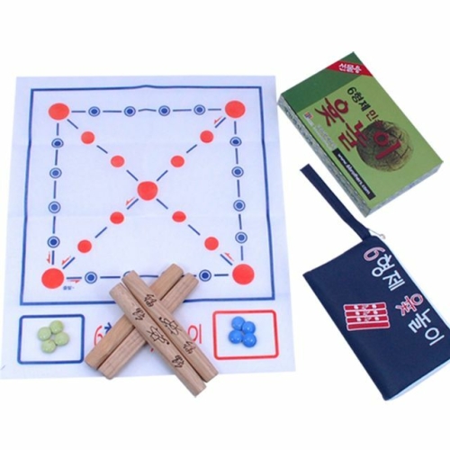 6형제 민속 윷놀이셋트 중형 윷놀이