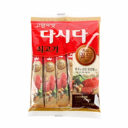 백설 다시다 명품 골드 쇠고기 96g(8gx12입)