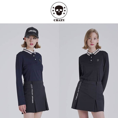 크레이지 어페럴 여성 골프 긴팔티셔츠 CZW-T2159