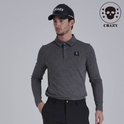 크레이지  어페럴 남성 골프 긴팔티셔츠 CZM-T2213