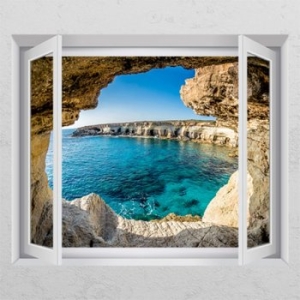 꾸밈 cj826-유럽의파라다이스_창문그림액자