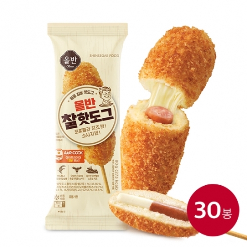 미가 신세계푸드 올반키친 찰핫도그 80g