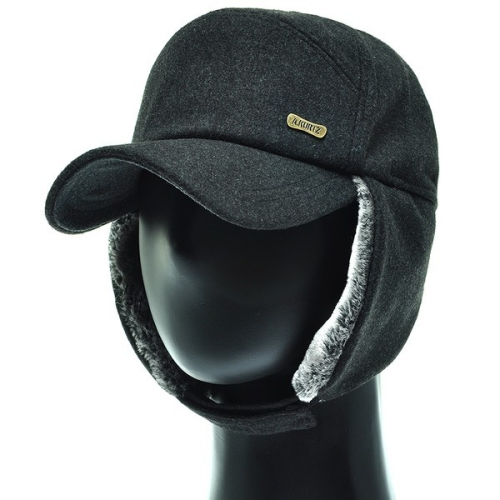 플릭앤플록 TJO002.단색 털귀달이 중년 남성 캡모자 겨울 방한모자