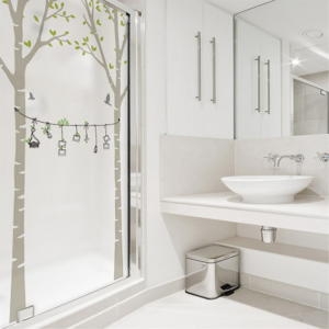 디자인수풀   샤워 윈도우 자연이 머무는 풍경과 나무 NSW04 S