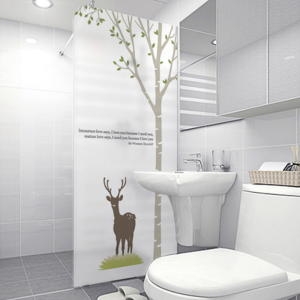 디자인수풀   샤워 윈도우 자연이 머무는 풍경과 나무 NSW02 S