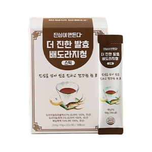 진심이만든다 더 진한 발효 배도라지청 스틱 10g 20포