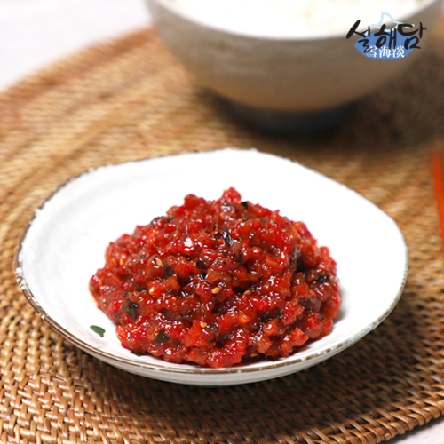설해담  비빔 낙지젓갈 220g
