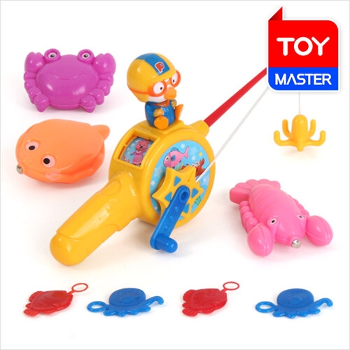 뽀로로 빙글빙글 회전 낚시놀이