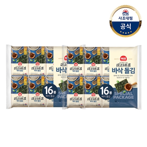 사조대림  더 고소한 바삭 돌김 도시락김 4.5g