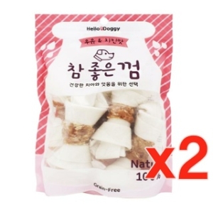펫더맨 헬로도기 참좋은껌 우유 치킨맛 6p [2개]