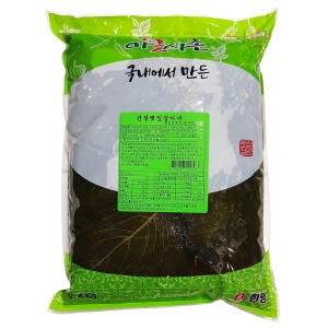 한영식품  간장깻잎 장아찌 4kg