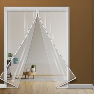 에바  방문/현관문 200x250 자석 방풍비닐 커튼 바람막이 외풍차단 방풍막