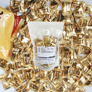 스톡  스탁 버터크림캔디 약 5gx80입 소분 학교 학원 회사 간식 과자 사탕 크림캔디