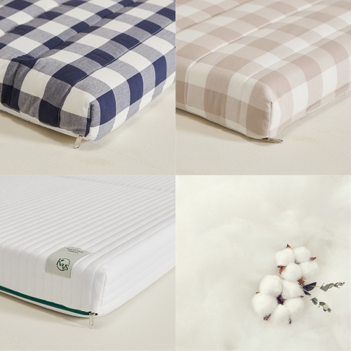 더코이즈 라텍스 매트리스 순면 커버