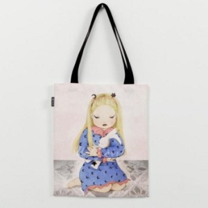 헬로우아티스트 제이테크 어글리걸 에코백 by 김서윤 106104